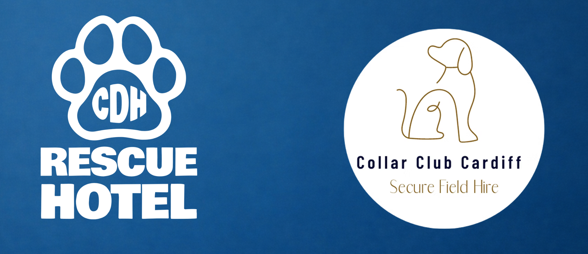 Rescue Hotel and Collar Club logos